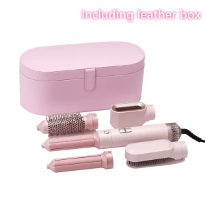 5 in 1 Professional Ionic Hair Styler Electric Air Multi Blow Dryer Hair Straightener Comb Hair Curler for Home Salon Use High