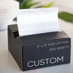 500 Sheets Pop up Foils for Hair Color Aluminum Foil Sheets for Salon Hairdressing Foil
