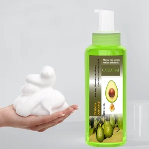 500g Natural Hair Shaping Firm Hold Hair Care Mousse Styling Foam Mousse Organic Avocado Mousse for Sale