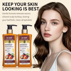 500ml Hair Care Set Long-Lasting Fragrance Hair Smooth Anti-frizzy Moisturizing Batana Oil Hair Conditioner and Shampoo