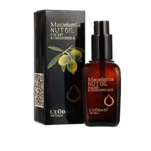 50ml Hair Care Serum 100% Pure Macadamia Nut Oil Scalp Treatment Dry Damaged Hair Care Oil