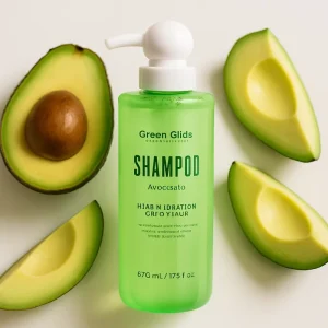 520ml Private Label Natural Shampoo Rinses Smoothly Sulfate Free Gentle on Scalp Ingredient