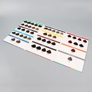 54 Color Chart Shade Book for Salon Use Hair Color Swatch Permanent Hair Color Dye