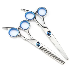 6 Inch Professional Barber Scissors Multicolor Stainless Steel Hair Cutting Scissors Styling Tool Hairdressing Shear