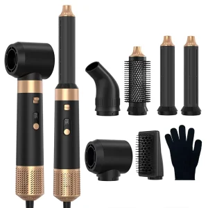 6 in 1 Multi Styler Hair Styling Tools Interchangeable Volumizer 7 in 1 Hot Air Brush Blow Brush Hair Dryer