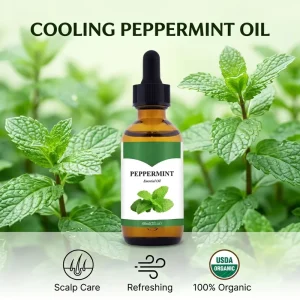 60ml Improve Hair Loss and Nourishes Scalp Rosemary Mint Hair Growth Essential Oil for Herbal Extract