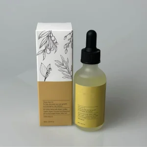 60ml Yellow Hair Care Essential Oil Smoothing Rosemary Anti Dryness Nourishing Thrive Hair Oil