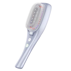 650nm LLLT Laser Hair Growth Comb EMS Red Light Therapy ABS Material IPX4 Waterproof Rechargeable Scalp Massager Home Use
