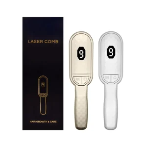655nm Light Wave Portable 2 in 1 Scalp Applicator Liquid Comb LED Red Light Hair Growth Comb