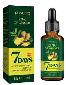 7 Days Hair Treatment Nuriten Solution Ginger Hair-loss Prevention Hair Growth Essential Oil