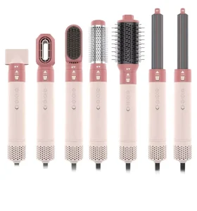 7 in 1 Professional Hair Styler 1 Step Hair Dryer Brush and Volumizer Hair Curler for Home Salon
