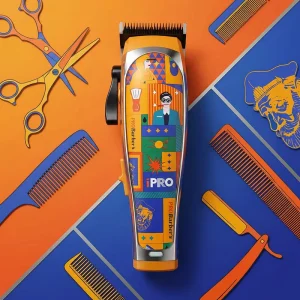 7500RPM Tuya Barber for Salon Professional Hair Clippers High Power Stainless Steel Thin Blade USB English Household Hotel Use