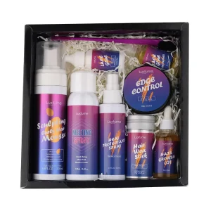 8 Items Hair Styling Products Kit Strong Hold Edge Control Long Lasting Waterproof Lace Glue and Glue Remover