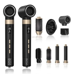 8 in 1 Multifunctional Negative Ion Hair Styling Set High Speed BLDC Brushless Hair Dryer Multi Hair Tools