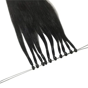 8D Remy Cuticle Aligned Human Hair Extensions Myanmar Hair Tool for Hair Enhancement