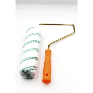 9-Inch Long Hair Roller Brush for Interior & Exterior Wall Paint Tile Adhesive No Dead Angle Latex Paint Fine Hair Roller Brush