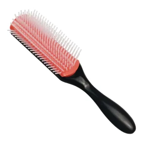 9 Rows Hair Brush Styling Detangling HairBrush Curl Defining Brush