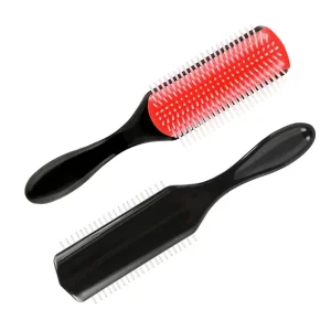 9 Rows Hair Comb Detangling Hair Brush Styling Brush for Salon and Barber