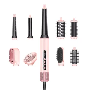 9 in 1 Hair Styling Blow Dryer Hot Air Brush Styler Professional Ionic Hair Dryer Multistyler