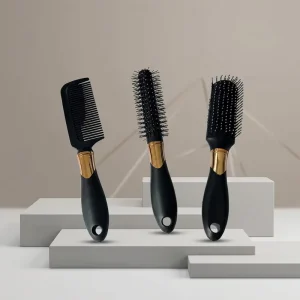 A608 Ventilated Hollow Wide Tooth Common Comb Saves Time Blowing Hair Gently Unknots Long Hair for All Hair Types Home Use