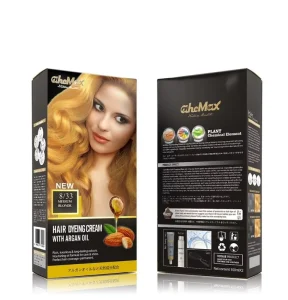 AHCMAX 100ml Ammonia Free Hair Color for Highlights German Hair Coloring Cream Organic Permanent Hair Color Dye for Women