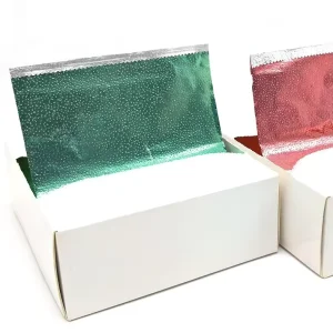 ALLWIN Factory Directly Pop up Colored Embossed Hairdressing Aluminum Foil Sheet for Hair Salon