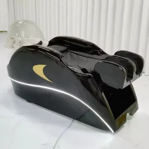 Adjustable Electric Shampoo Bed for Beauty Salons Automatic Hair Washing Station Steamer Water Circulation for Massage Table