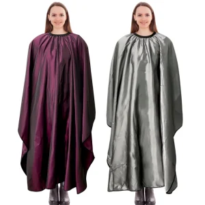 Adjustable Neckline Professional Hair Cutting Cape Barber Hairdresser Cape Waterproof Porosity and Comfortable Salon Hair Cape