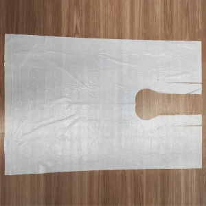 Adult Salon Cape Polyester Apron Disposable PE Apron Beauty with Adjustable Snap Closure Hairdresser