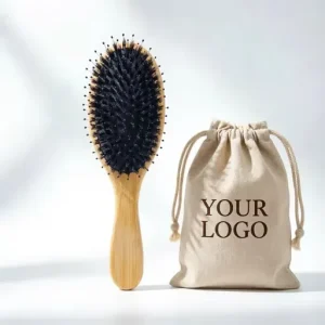 Air Cushion Hairbrush Anti Static Custom Wood Camboo Bristle Smooth Hair Massage Scalp Airbag Hair Brush