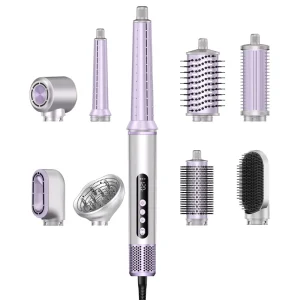 Air Styler Brush Secador De Pelo BLDC Powerful Hair Dryer 8 En 1 Hair Styling Brush Dryer Machine Multi Styler