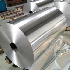 Aluminium Alloy 1235 1060 1070 Battery Foil Jumbo Aluminium Foil Roll Manufacturer