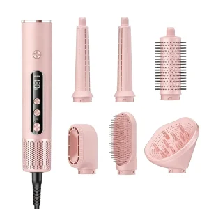 Aluminum Alloy Auto Curler Multi Hair Styler 110000 RPM BLDC Motor Ionic Hair Dryer Set Straightening Comb Hot Air Styler