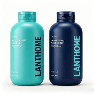 Anti Dandruff Hydrating Hair Care Set Sulfate Paraben Free Scalp Care Shampoo Conditioner for Dry Flaky Itchy Scalp Hair
