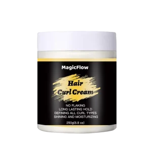 Anti Frizz Coconut Defining Curling Cream Curl Enhancers Cream for African Curly Hair