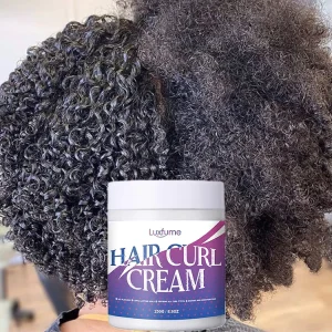 Anti Frizz Coconut Defining Curling Cream Curl Enhancers Cream for African Curly Hair