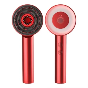 Anti Hair Loss Scalp Care Electric Massage Comb Kneading Led Blue Red Light Applicator Electric Scalp Massage Comb