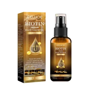 Anti Hair Loss Treatment Serum Ginger Oil Serum Hair Regrowth Care Biotin Hair Growth Serum Oil for Men and Women
