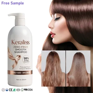 Anti itching Sulphur OEM Upgrade Smooth Care Shiny Nourish Salon Unisex Thickening Zero Frizz Pure Curly Hair Shampoo