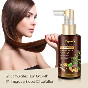 Argan Anti Hair Care Loss Treatment Hair Growth Oil Serum for Thickening Hair