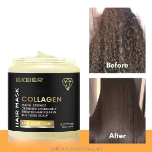 Argan Oil Collagen Hair Mask Hair Conditioner Treatment Moisturizing Natural Professional Repair Collagen Hair Mask for Women