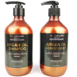 Argan Oil Hair Conditioner Cream Rinse Off Nourishing Moisturizing Color Protection Hair Repairing for Curly Color Treated Hair