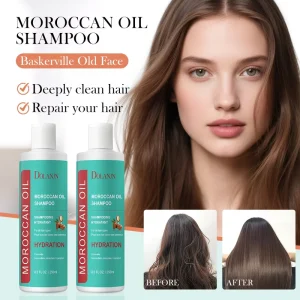 Argan Oil Hair Shampoo 250ml Deep Repairing Damaged Hair Moisturizing Salon Care OEM Private Label