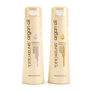 Argan Oil Hydrating Shampoo and Conditioner Set Sulfate Free Paraben Free Moisturizing Hair Care for Dry Damaged Hair