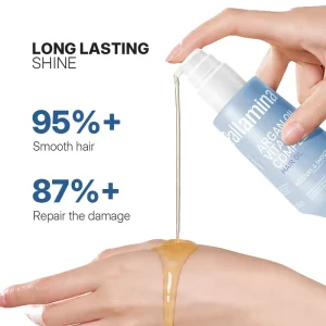 Argan Vitamin E Complex Hair Serum 40ml for Damaged Hair Moisture Lock Glossy Finish and Breakage Care
