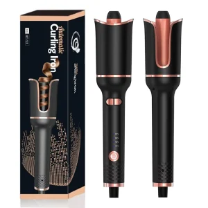 Automatic Curling Machine Electric Rotating Big Curl Hair Curler Negative Ion Rose Curling Wand