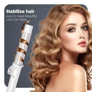 Automatic Electric Ceramic Rotating Hair Wave Curler Adjustable Temperature Curly Hair Curlers