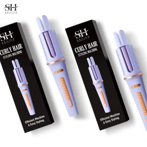 Automatic Hair Curler Portable Travel Electric Mini Cordless Waver Hair Curler and Straightener 2 in 1