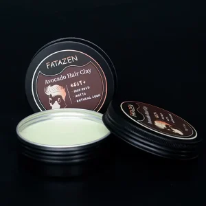 Avocado Bee Hair Clay for Men Matte Shine Finish Strong Hold Styling Wax Pomade Men’s Hair Wax