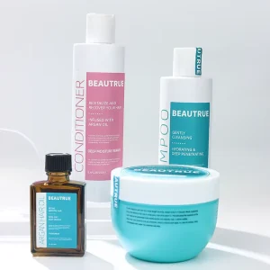 BEAUTRUE Hair Care Products Vegan Sulfate Free Hair Care Sets Private Brand Custom Argan Oil Shampoo and Conditioner